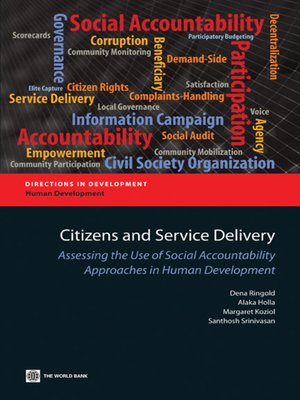 cover image of Citizens and Service Delivery